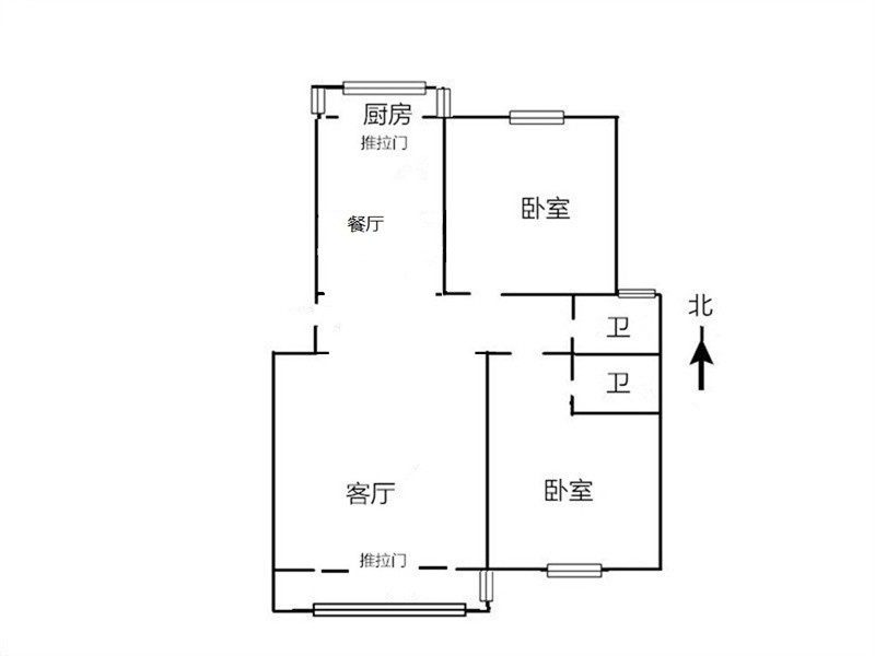 润杰经典,2居室,2厅